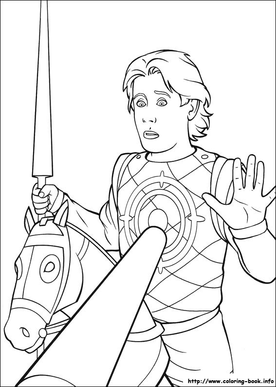 Shrek the Third coloring picture